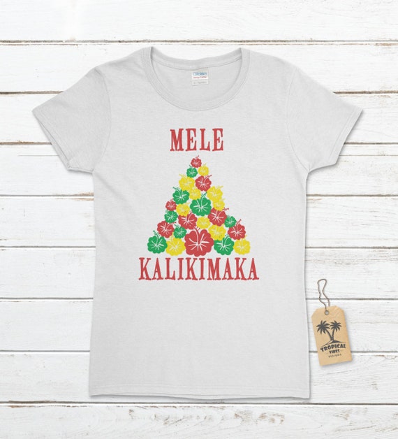 Dames Mele Kalikimaka Hibiscus 