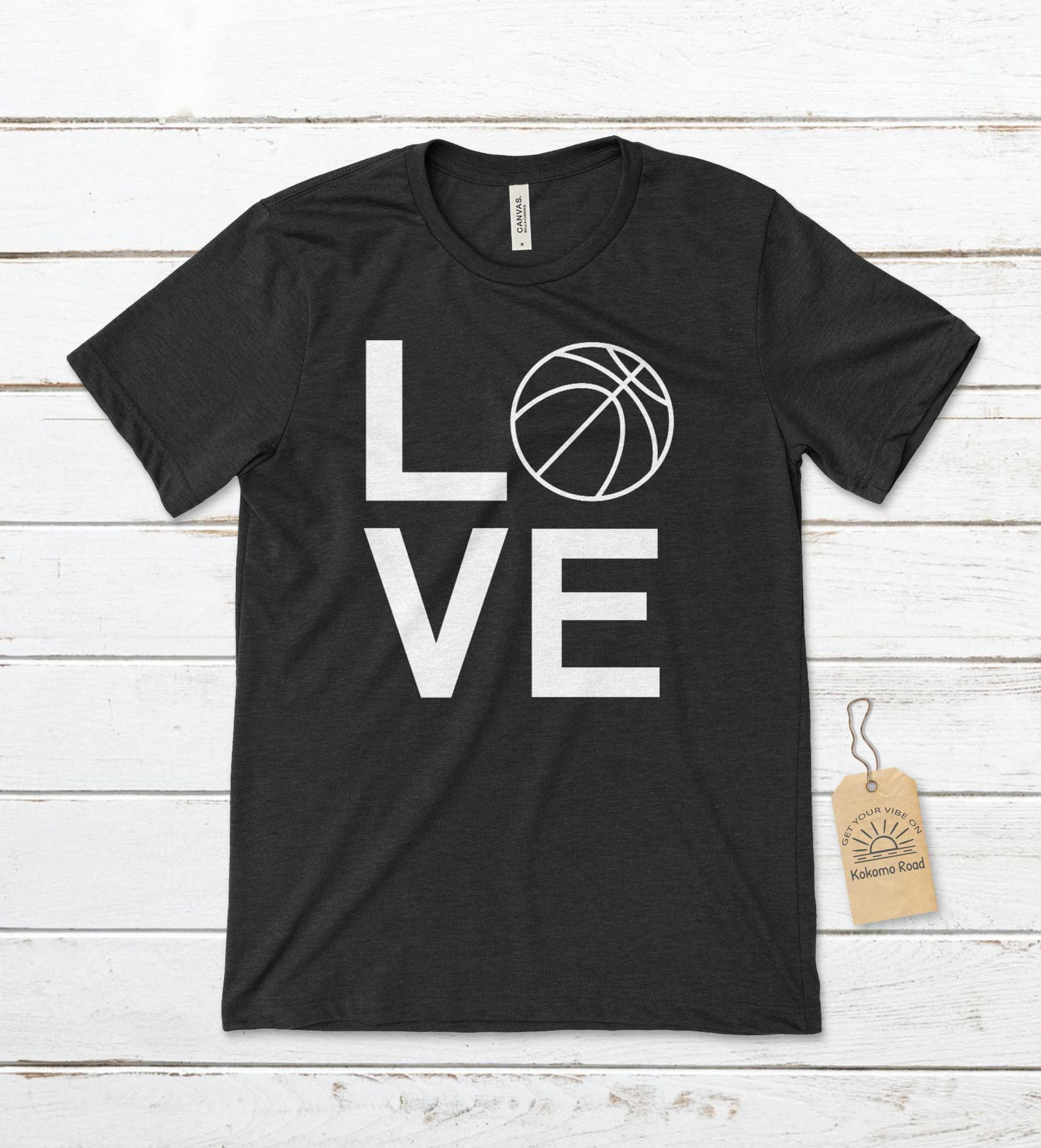 LOVE Basketball Unisex Tshirt, I Love Basketball Tshirt, Basketball