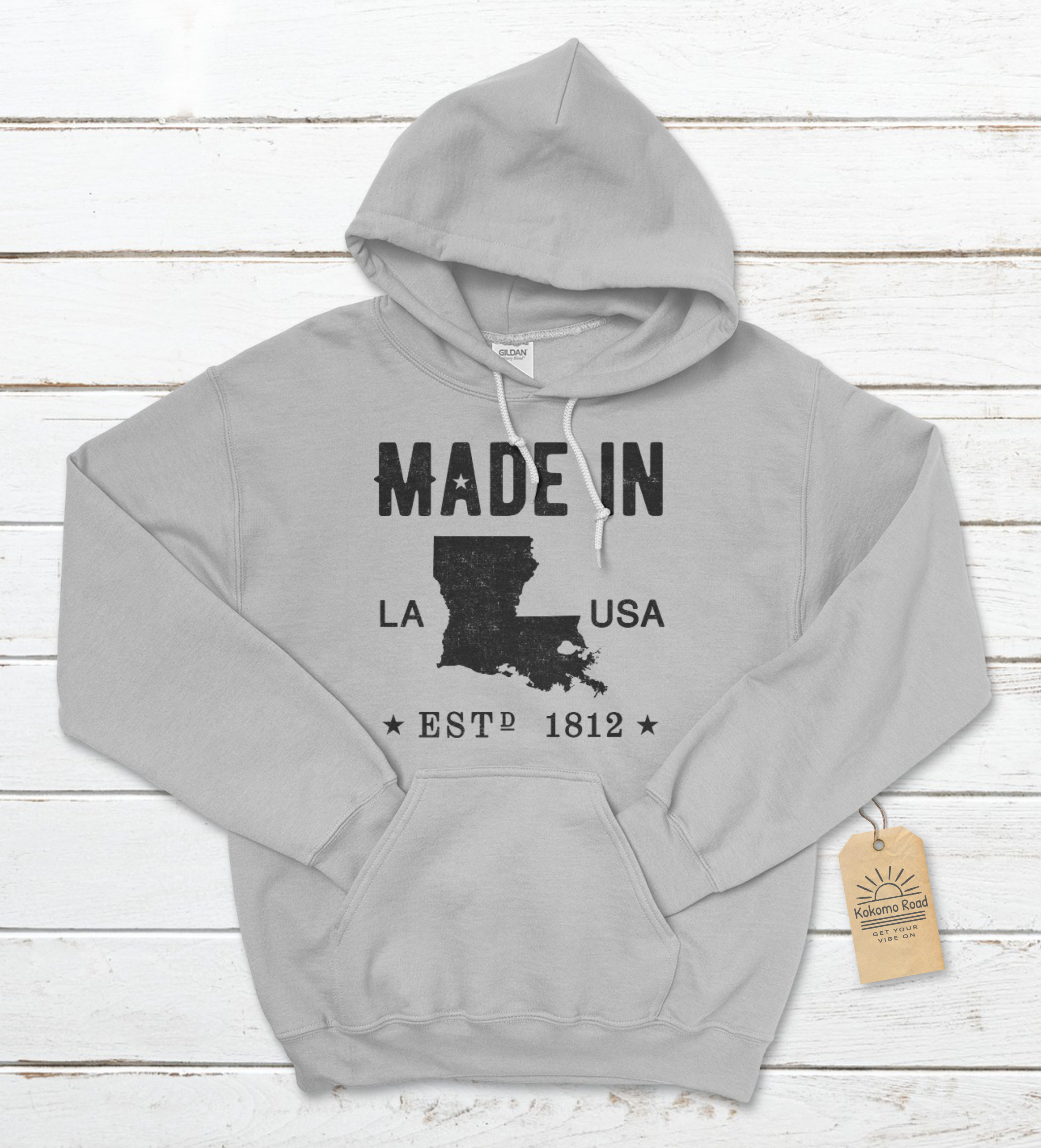Made in Louisiana Unisex Hoodie Louisiana Hoodie Louisiana - Etsy