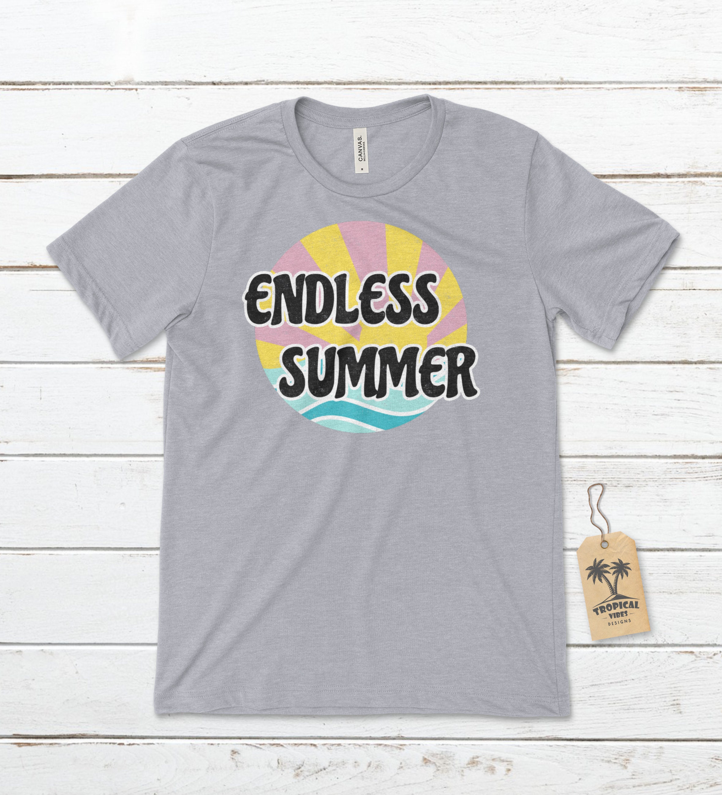 ENDLESS SUMMER Unisex T-shirt Summer Shirts Beachy Shirts - Etsy Finland