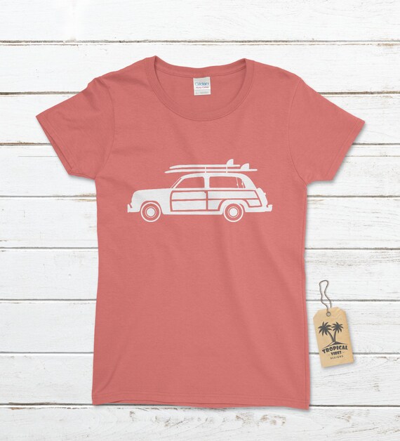 camiseta surf mujer