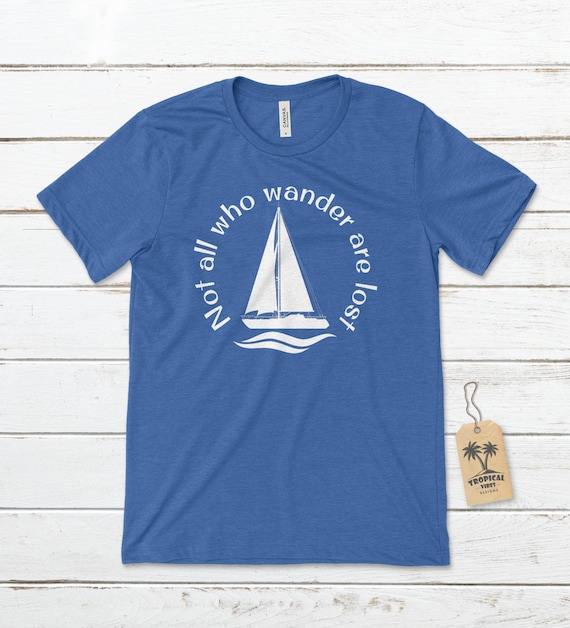 Not All Who Wander Are Lost Surf Beach Van T-Shirt Not All Who Wander Are Lost Surf Beach Van T-Shirt