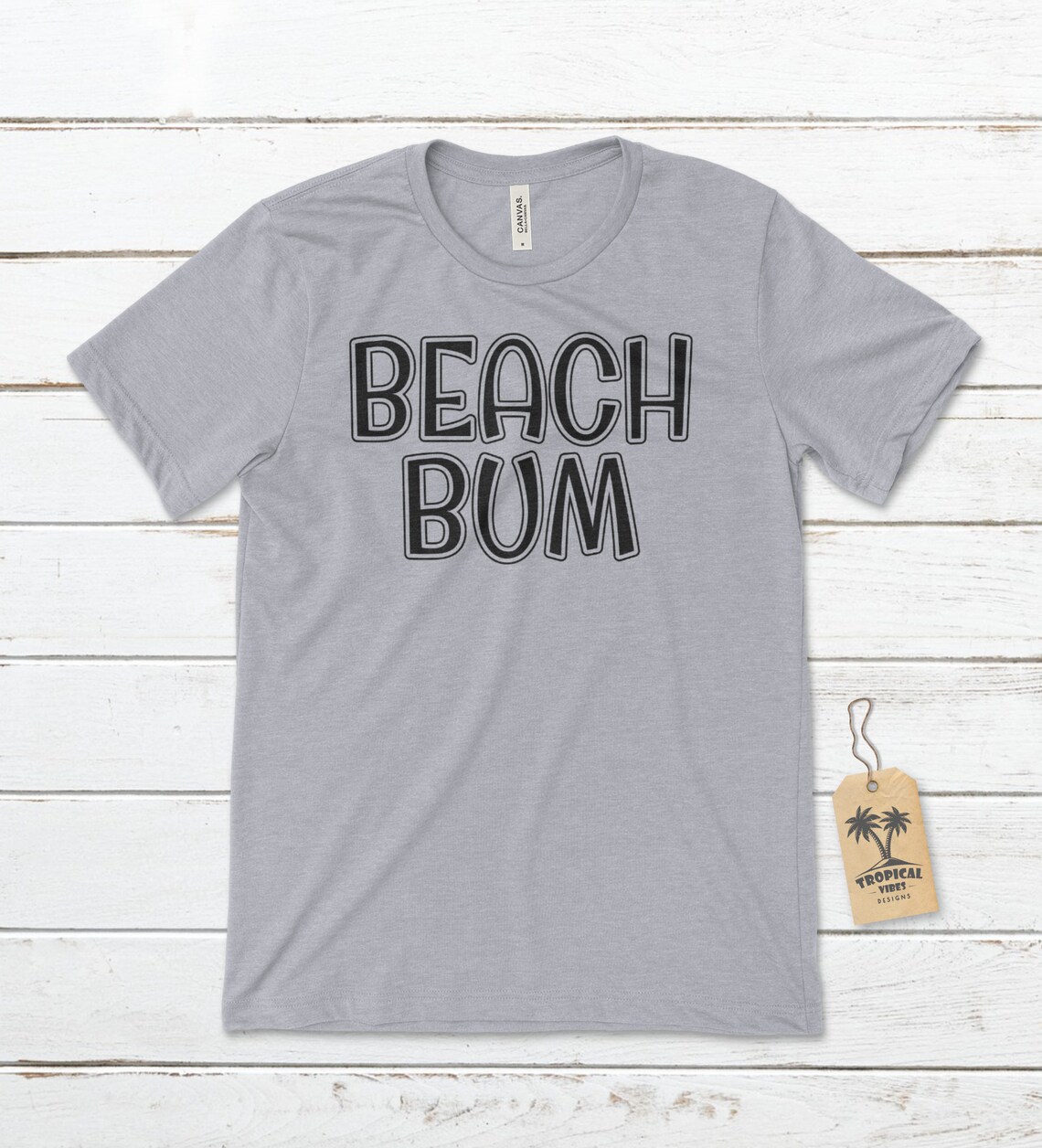 Beach Bum T-shirt Beachy Shirts Tropical T-shirts Girl Trip - Etsy