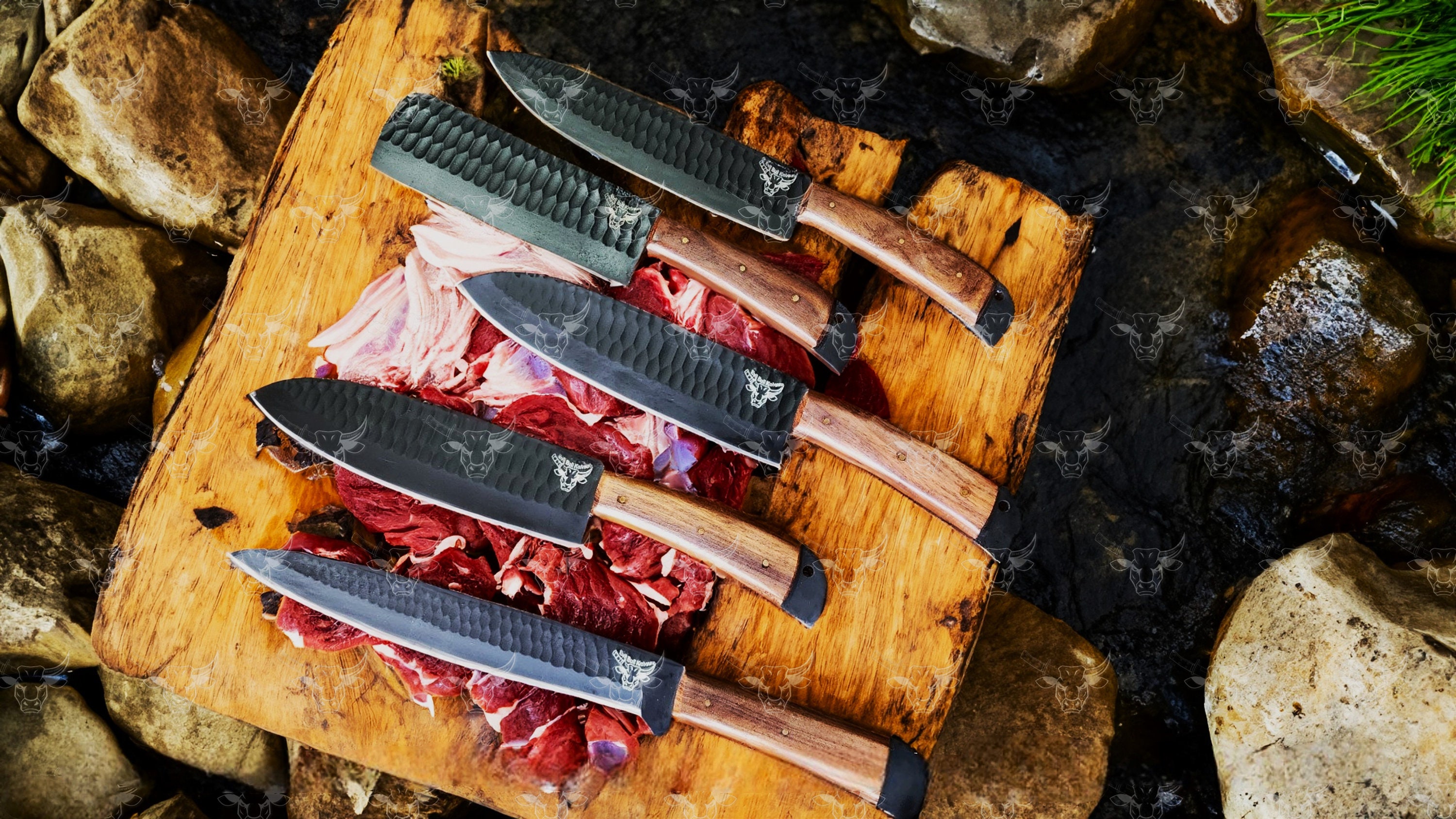 Cuchillos vikingos Huusk, cuchillo de carnicero Ecuador