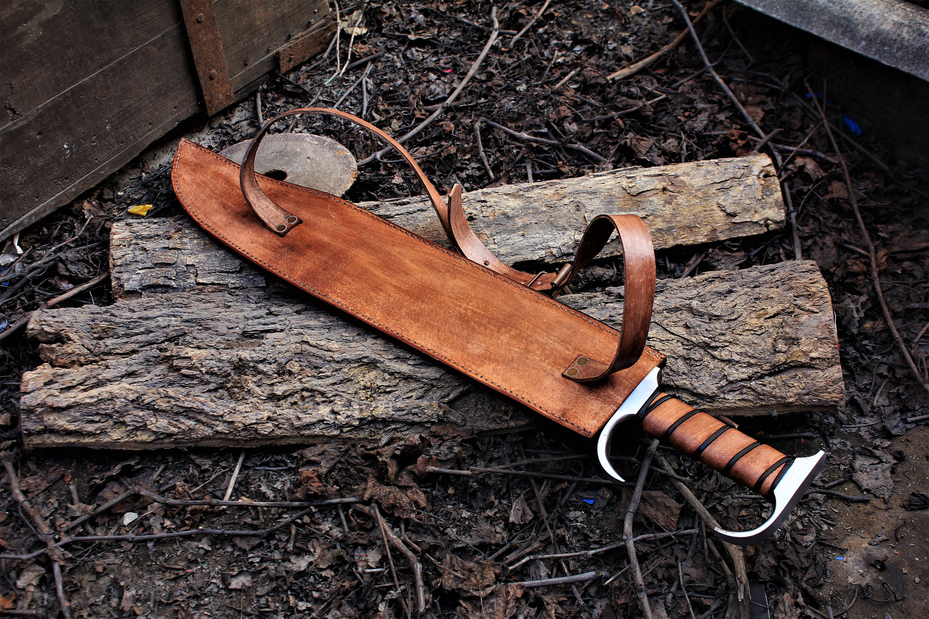 Hand Spartan Sword Custom made Sword Movie Knife Etsy