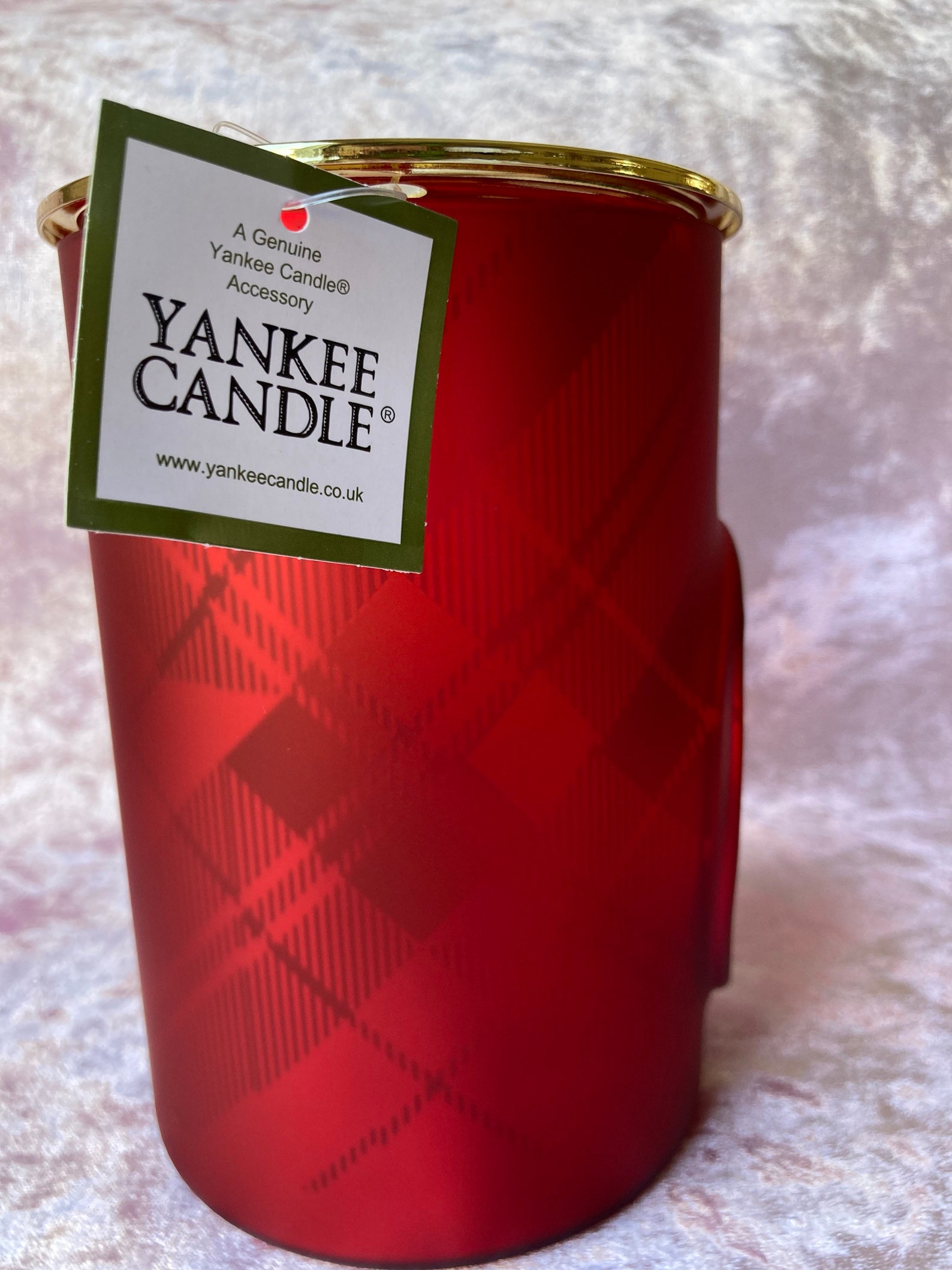 Yankee Candle Accessories Tartan Flicker Melt Warmer Etsy UK