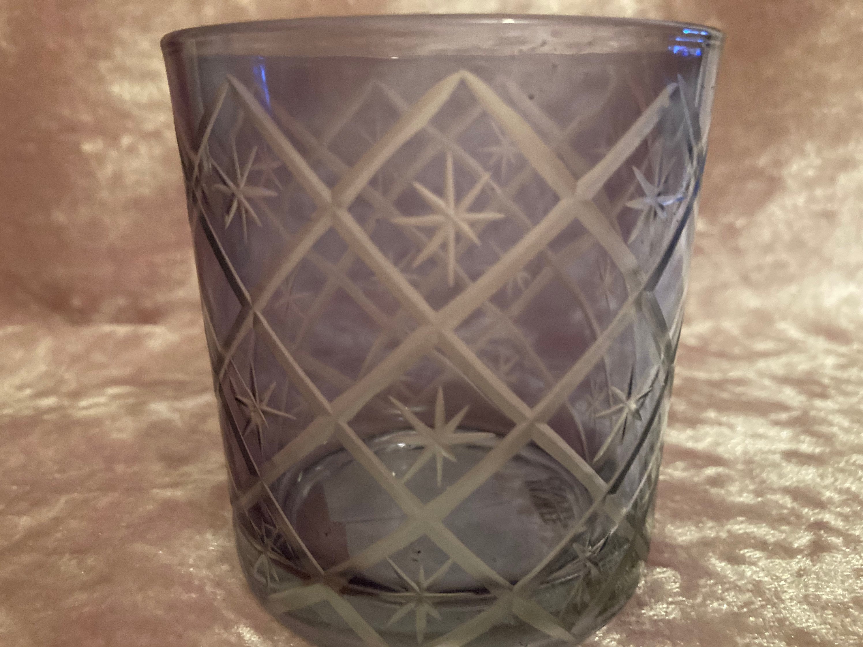 Yankee Candle Etched Star Votive Holder Etsy