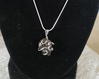 Tourmaline in Quartz Pendant