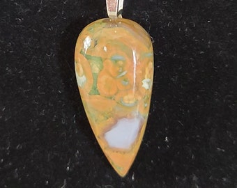 Rainforest Jasper Pendant