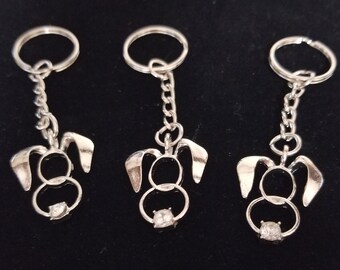 Easter Bunny Keyrings