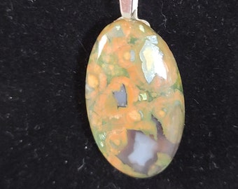 Rainforest Jasper Pendant