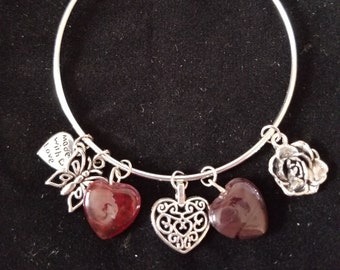 Assorted Heart Bracelets