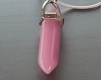 Rose Quartz Chakra Pendant