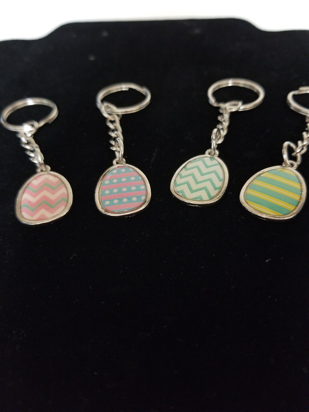 Assorted Easter Egg Keyrings - Etsy
