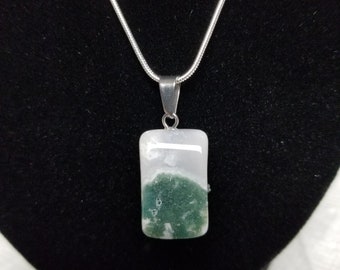 Moss Agate Pendant