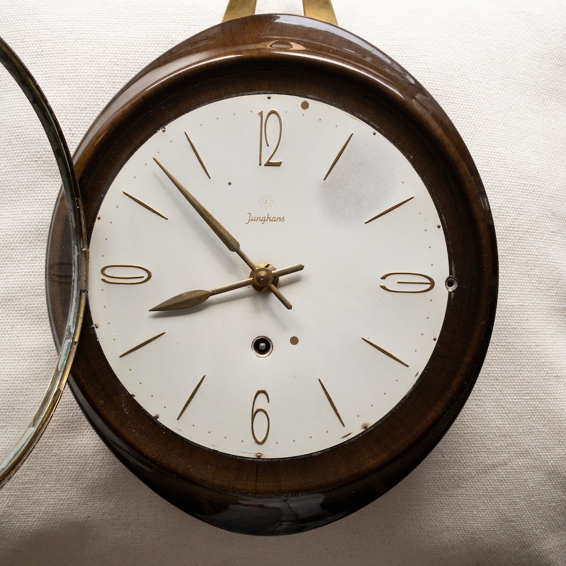 Mid Century Junghans Wall Clock From 50s Made in Germany Etsy