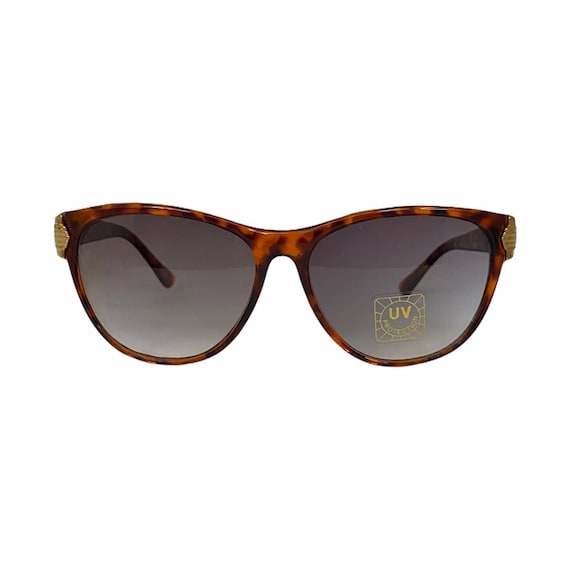 90s Vintage, Tortoise Shell Sunglasses, Unisex Sunglasses  display picture 3