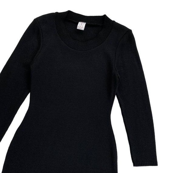 Topshop 90s Vintage Black Midi Bodycon Jumper Dress Sweaterdress UK Size  8/10 - Etsy UK