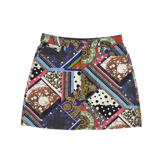 High waisted denim skirt river cheap island