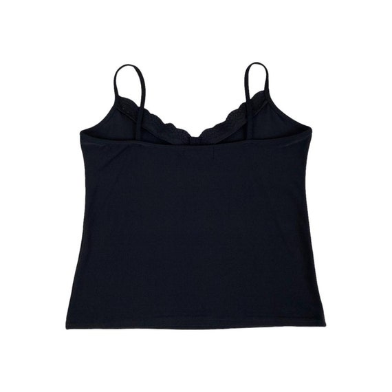 New Look 90s Vintage Black Fitted Sleeveless Spag… - image 4