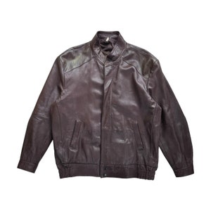 Vintage Brown Leather Jacket, 90 S Leather Jacket, Cosa Nova, Quality Leather, Shoulder Pads, Stylish, Soft Grunge, Size Men's XL - Etsy Vintage Brown Leather Jacket, 90 S Leather Jacket, Cosa Nova, Quality Leather, Shoulder Pads, Stylish, Soft Grunge, Size Men's XL - Etsy