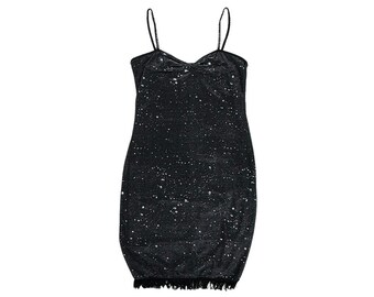 New Look Robe caraco mi-longue moulante en tulle vintage de l'an