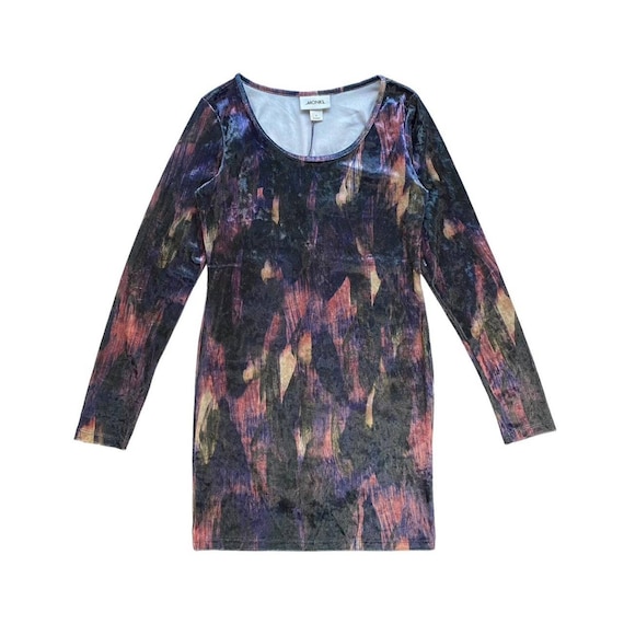 monki mini dress Long-Sleeved Cotton Mini Dress