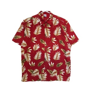 Premier Y2K vintage Hawaiian shirt, short sleeve shirt, summer shirt, beach shirt, festival outfit, party shirt, overshirt, plus size XL