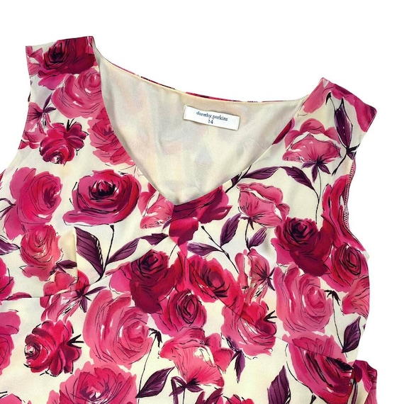 Dorothy Perkins Y2K Vintage Floral Cottagecore Midi Dress UK Size 14 - Etsy