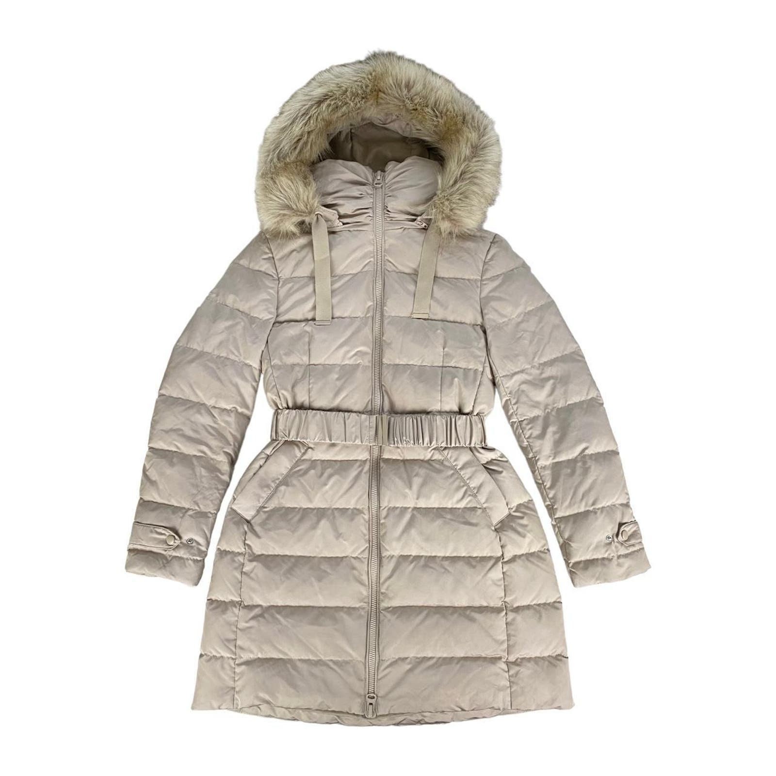 Zara water resistant down puffer parka cheap