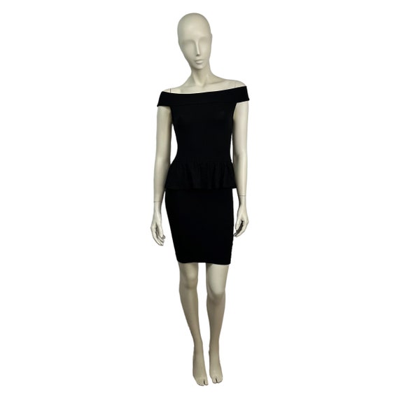 Miss Selfridge Dress off Shoulder Dress Peplum Dress Little