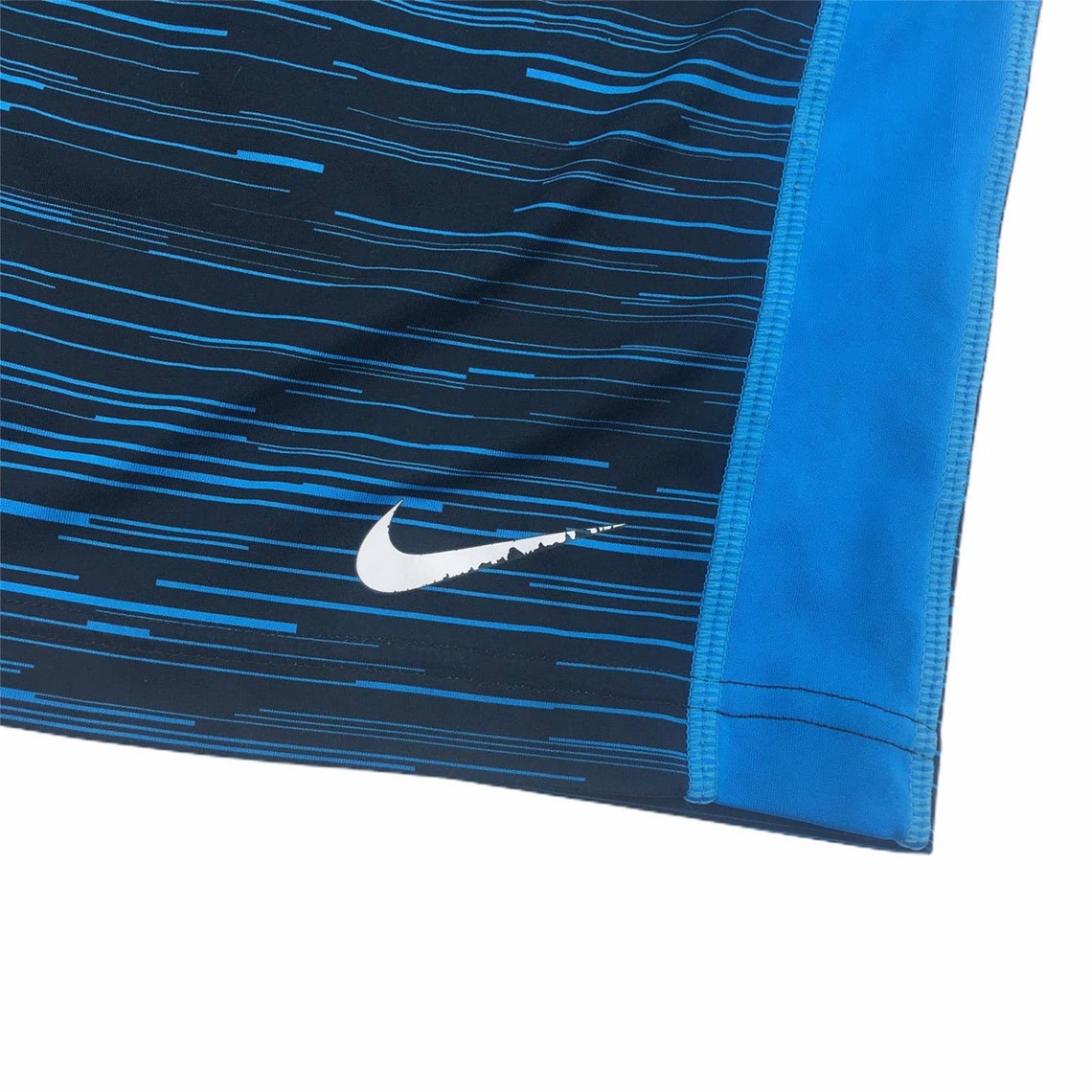 Y2K Vintage Retro Nike Sport Shorts Black & Blue Abstract - Etsy UK