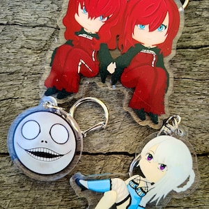 NieR Kaine | Popola & Devola | Emil Coin Acrylic Charm