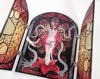 Lucy | Elfen Lied Acrylic Folding Standee