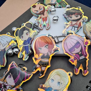 Street Fighter 6 Acrylic Keychains
