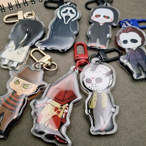 DBD Horror Icons Acrylic Keychains