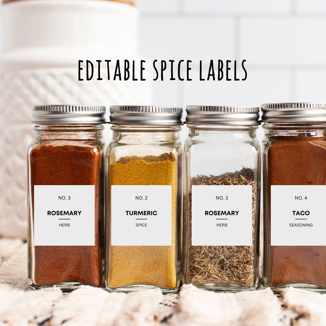 Editable Spice Labels Template Canva Spice Stickers DIY Etsy Editable Spice Labels Template Canva Spice Stickers DIY Etsy