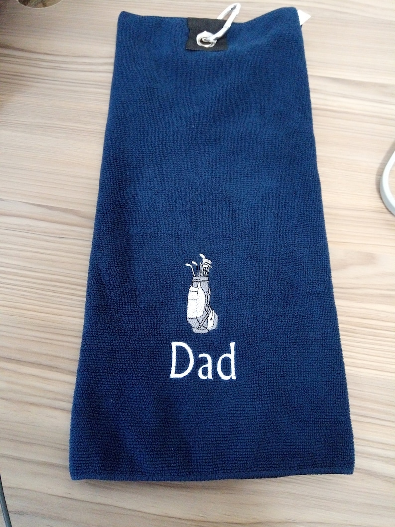 Golf towel personalized,Luxury Golf towel,Christmas Gifts ,Golf gifts for Christmas .Names Golf towels 