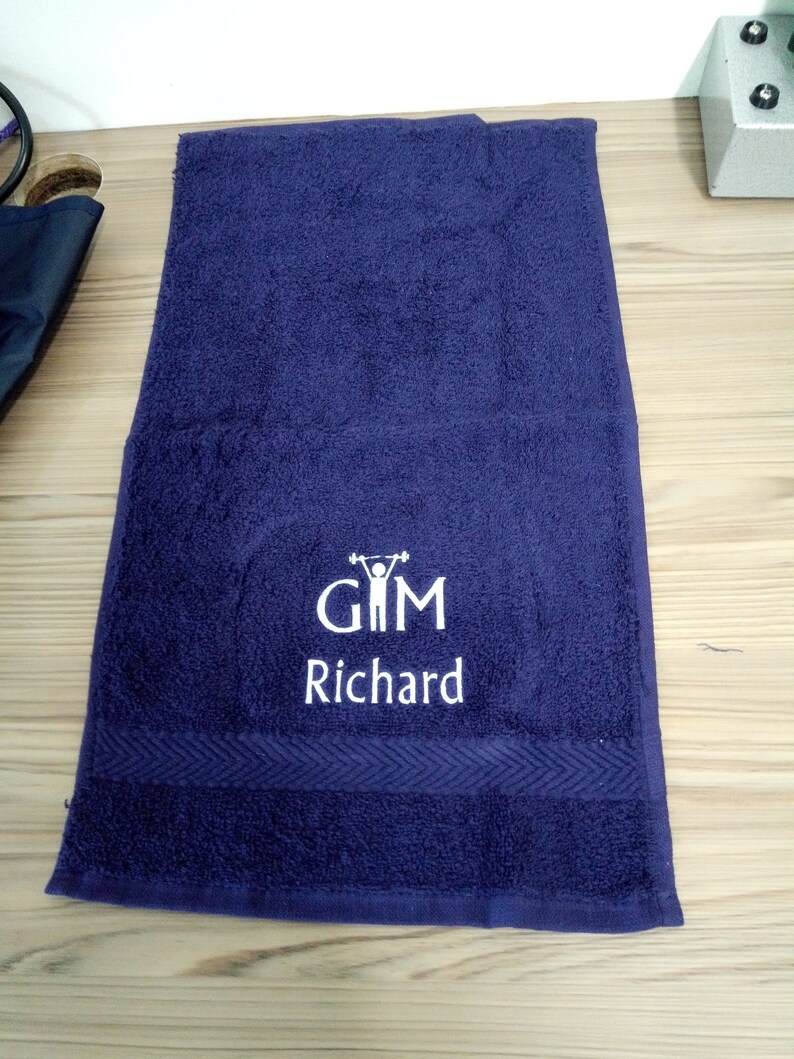 Personalized Gym towels . Hand towels for theIdeal Gym gifts Etsy