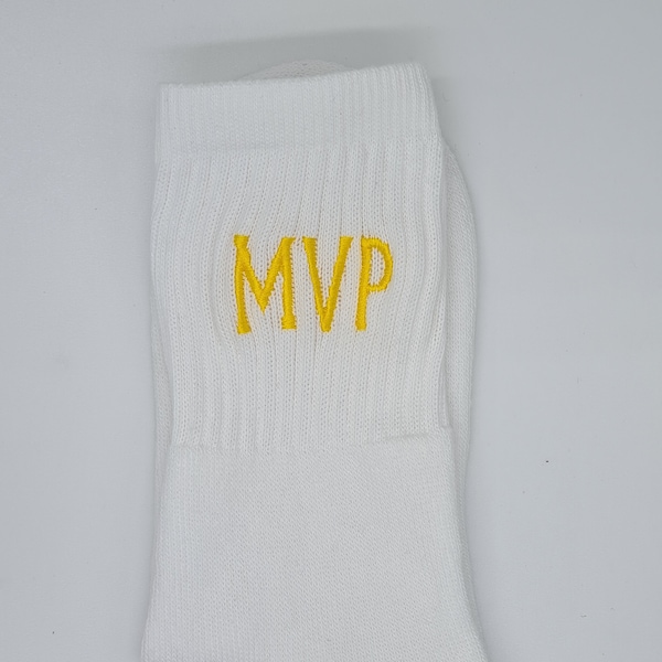 Personalised Initialed sports Socks. Personalised socks. Cotton rich custom socks .monogrammed socks Personalised Initials Socks