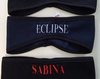 Personalized Sports Headband, Custom Embroidered Headband