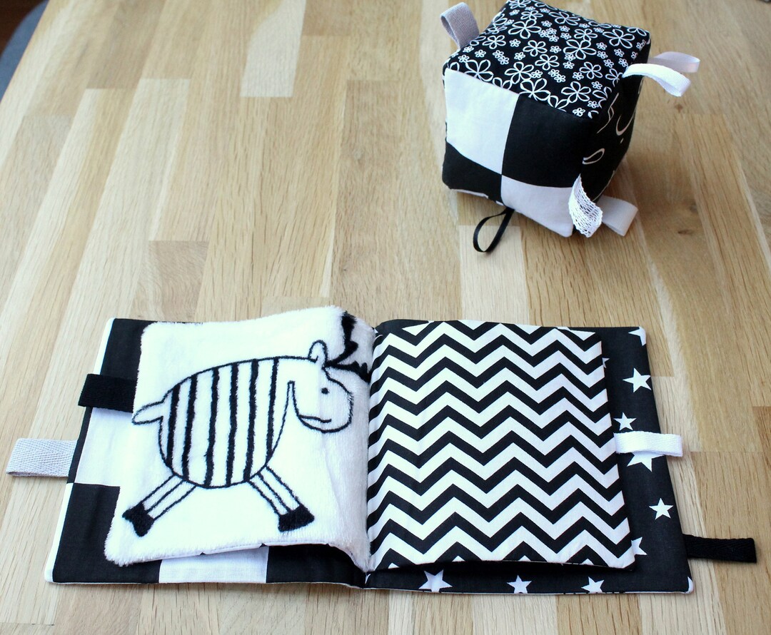 Cloth Baby Book, Fabric Book for Babies, Development Tool, Textile Baby