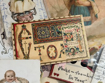 Assorted Lot of Ephemera paper