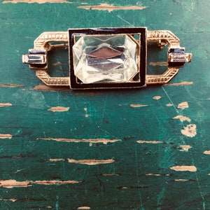 Art Deco inspired mid century brooch