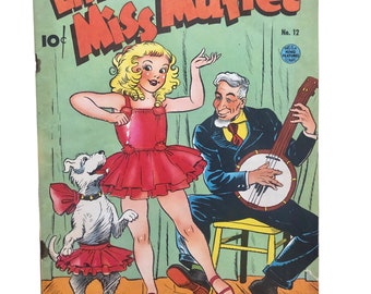 Little Miss Muffet By Fanny Y Cory February  1949 12th issue King Features Comic