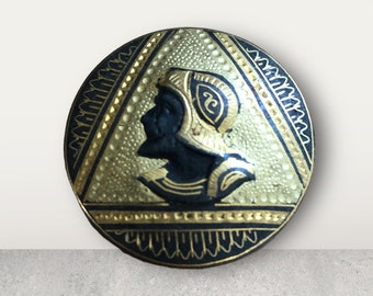 Spanish Damascene Conquistador Brooch