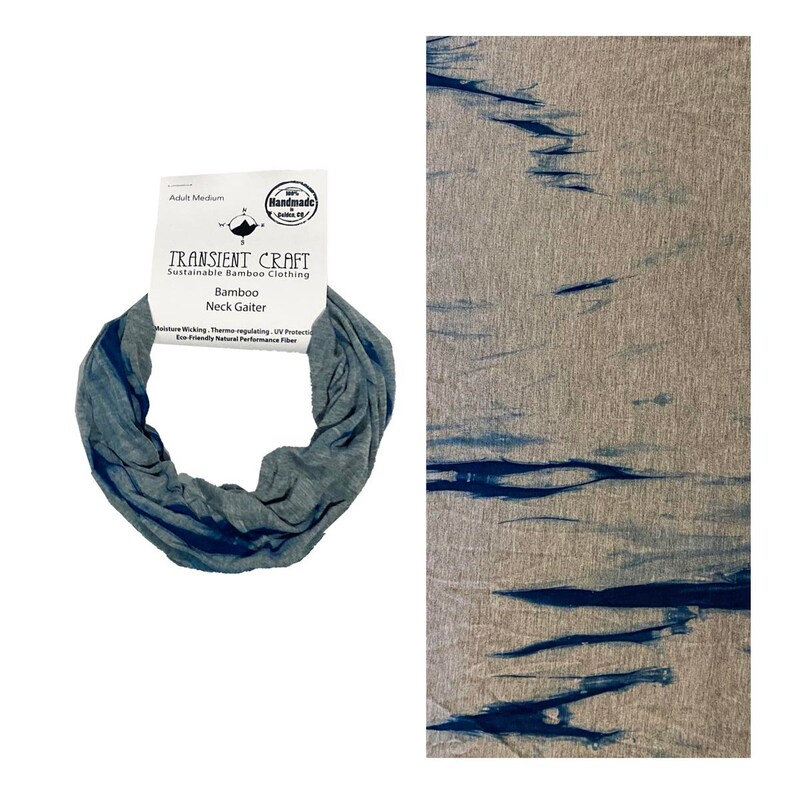 Natural Bamboo Neck Gaiter / Gaiter Mask Performance Bamboo Etsy