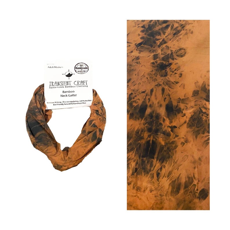 Natural Bamboo Neck Gaiter / Gaiter Mask Performance Bamboo Etsy