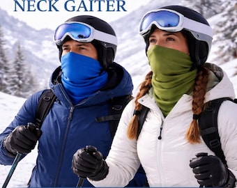Bamboo Neck Gaiter – Soft, Breathable & Versatile
