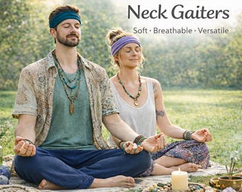 Bamboo Neck Gaiter – Soft, Breathable & Versatile
